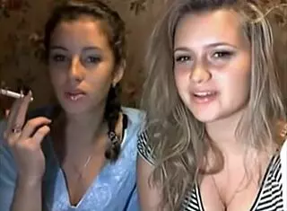 hey girls light up that cigarette on cam and tease us slow
