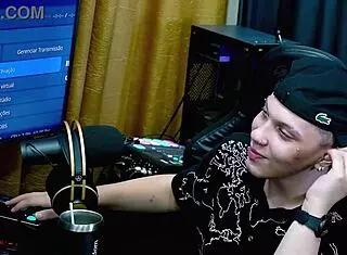 Belinha Baracho Kisses Teases Host's Cock Podcast Heat