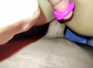 young latina milf takes anal plug doggy begging for more thrusts