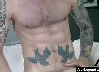 Vanessa Rides Alex's Dick While Fingering Ass