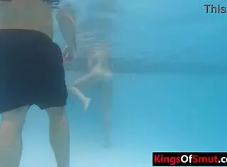 Stepbrother Fucks Leana Lovings After Pool Masturbation Catch