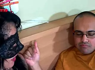 sexy wife spreads tight pussy for sneaky fun