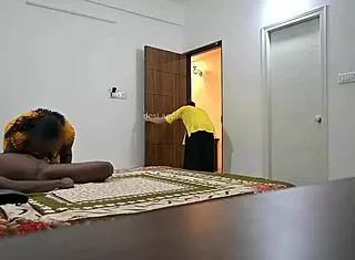 maid drops cleaning for deepthroat blowjob and rough pussy pounding