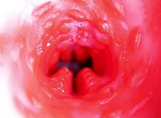 4k asmr camera inside oiled redhead pussy for deep creampie