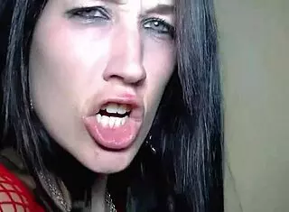 Meli Shows Off Horny German Neighbors Deepthroat Cum!