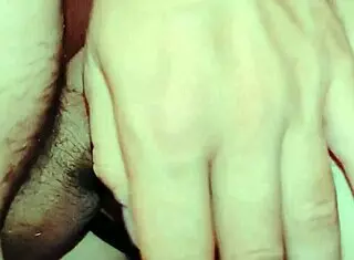 Damn! Passionate closeup anal with elegant mature skinny brunette wife