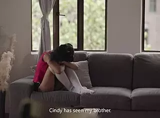 Petite Latina teen cries as brothers deflower her tight wet pussy first time