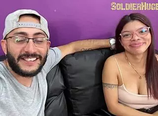 Beautiful Latina Slut Deepthroats Monster Cock For Industry Facial Cumshot