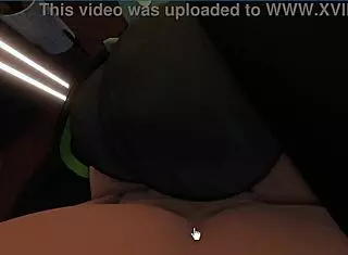 i rip her jeans and fuck her tight pussy with my monster cock hard