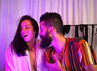 hot fishnet girl masturbated hard by cipriani