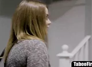 blonde couchsurfer takes anal pounding from host