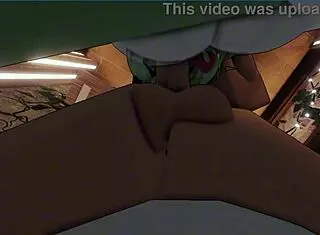 i rip her jeans and fuck her tight pussy with my monster cock hard