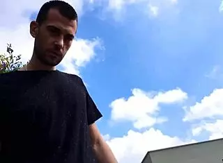 Kira queen dripping wet pussy pays poolboy chad outdoors clothes ripped?