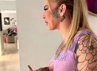 hot tattoo babe cassidy luxe fucked outdoors by j mac big dick