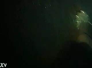 Rain-Soaked Stiletto Walk In Sexy Wet Nylons