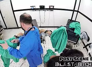 aria nicole nurses patient's cock in latex pov doggystyle domination