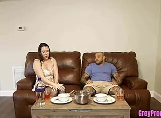 Step-Son Turns Into Mommy's Bull For Taboo Creampie Doggystyle