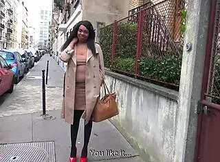 brunette milf teases with multiple cocks craving her tight holes