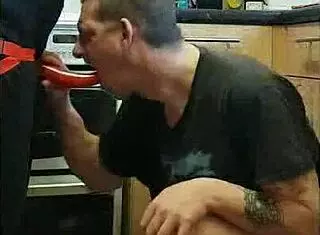 Pegging boyfriend's ass in kitchen, cornfield, bathroom to mouth!