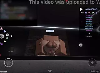 my rich gringa gets fucked hard in wild roblox porn game sex adventure