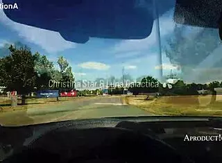 Two Latinas Ride Big Cocks in New Car Blast