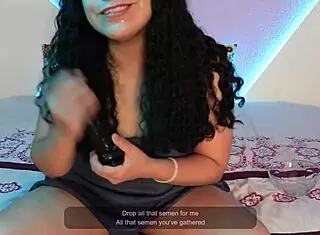 agatha guiding your countdown jerk off... ugh so hot 😩💦