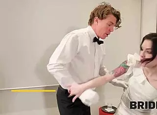 spellbound brunette teen fucked by old friend shaved pussy