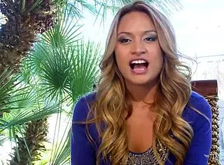 Natalia starts as secretary with boss's sloppy bj outdoors 😈🍆💦. Group interracial creampie follows at work!