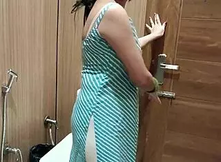 indian bhabhi, hot shower sex after bath with urine play?