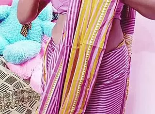 stepmom tempts stepson with dirty telugu bedroom talk