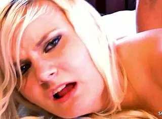 blonde wife next door cheats with boy classmate films it