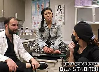 Jasmine's face blasted with hot cum load 💦😈