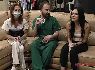 Blaire Celeste Undergoes Intense Procedure in Latex Gloves