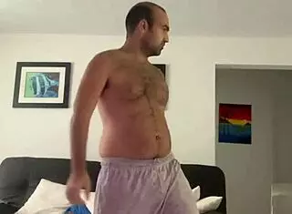 secret home dance party close-up tease