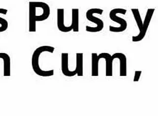 mina moon spreads wide backstage in latex gloves for a creamy pov finish