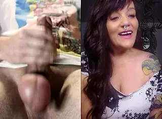 Big booty mature MILF craves small cock then huge toy anal cage surprise creampie