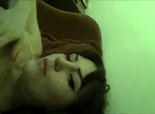 Innocent Brunette Fingers to Squirting in Stranger's House