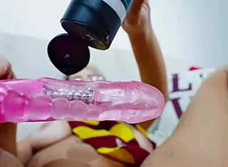 Hogwarts student anal fisted by sex machine in lingerie