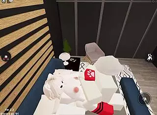 fox girl rides cock bent over till cumshot