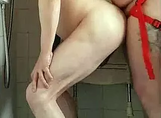 pegging bf's ass in kitchen field bathroom atm part 14 😈🍑💦