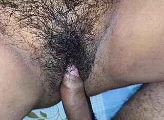 housewife hairy wet pussy fucked deep creampie closeup 😍💦