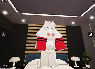 fox girl rides cock bent over till cumshot