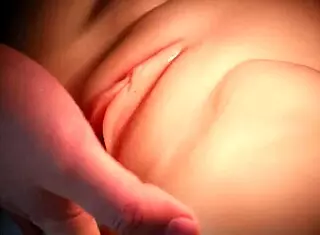 Feel these fingers slide deep into her shaved lubricated big pussy?