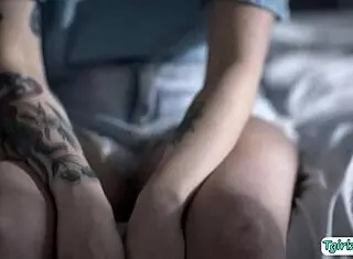 hey stepdaughter feel stepmom lucy hart's tgirl cock deep?