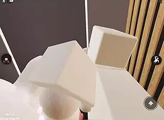 fox girl rides cock bent over till cumshot