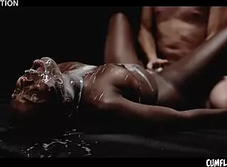 Zaawaadi's Pussy Inflated with Extreme Interracial Cum Loads