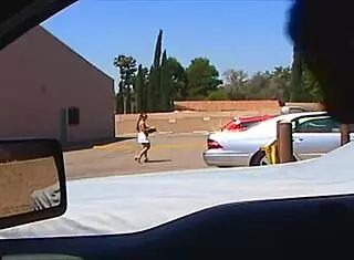 busty brunette milf fucks black stud's cock bent over in fishnets