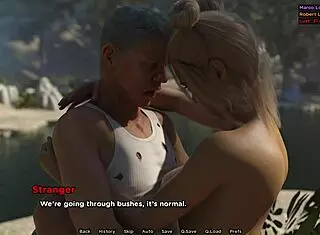 whoa naked sexy babe fucked rough outdoors by old stranger in forest 🌳🍆😩