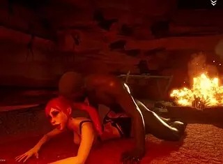 Big Ass Curvy Milf Serenia Sluts Out In Costume For Nero's Huge BBC Fire Fuck!