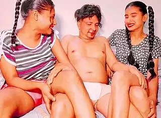 i watched uttaran20's teen stepsisters take stepbro ffm pounding